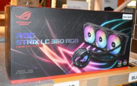 1 x Asus ROG Strix LC 360 RGB Liquid CPU Cooler With Three 120mm Fans - Suitable For AMD and Intel