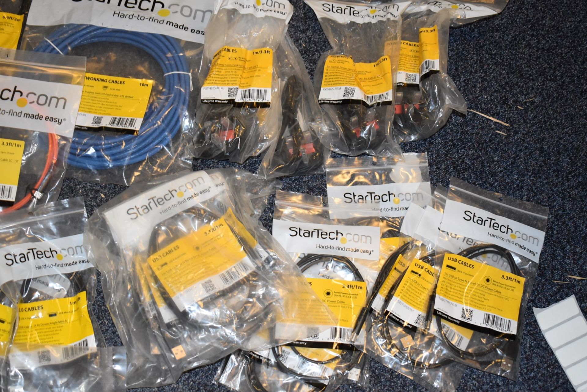177 x Assorted StarTech Cables - Huge Lot in Original Packing - Various Cables Included - Image 28 of 50