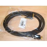 10 x HDMI to DVI Monitor Cables - 3m Length With God Connectors - New and Sealed - Ref: AC456