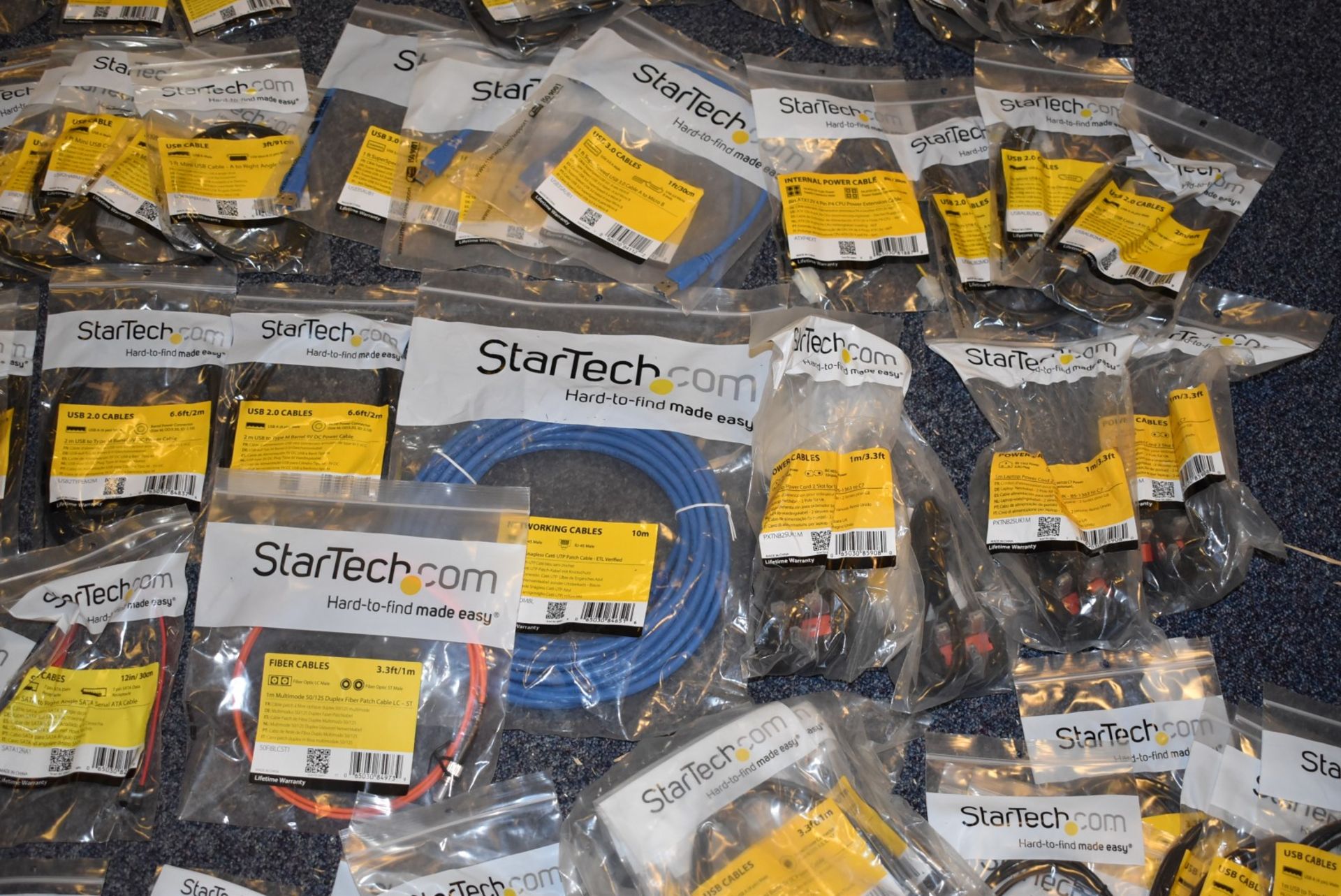 177 x Assorted StarTech Cables - Huge Lot in Original Packing - Various Cables Included - Image 27 of 50