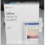 1 x Microsft Office Home & Student 2019 - For PC or Mac - New Boxed Stock