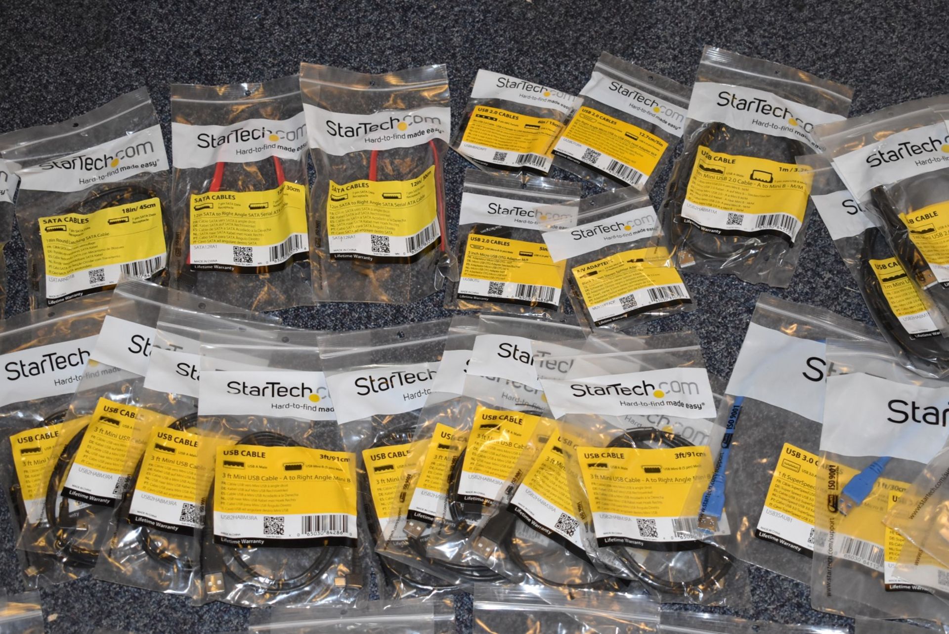 177 x Assorted StarTech Cables - Huge Lot in Original Packing - Various Cables Included - Image 37 of 50
