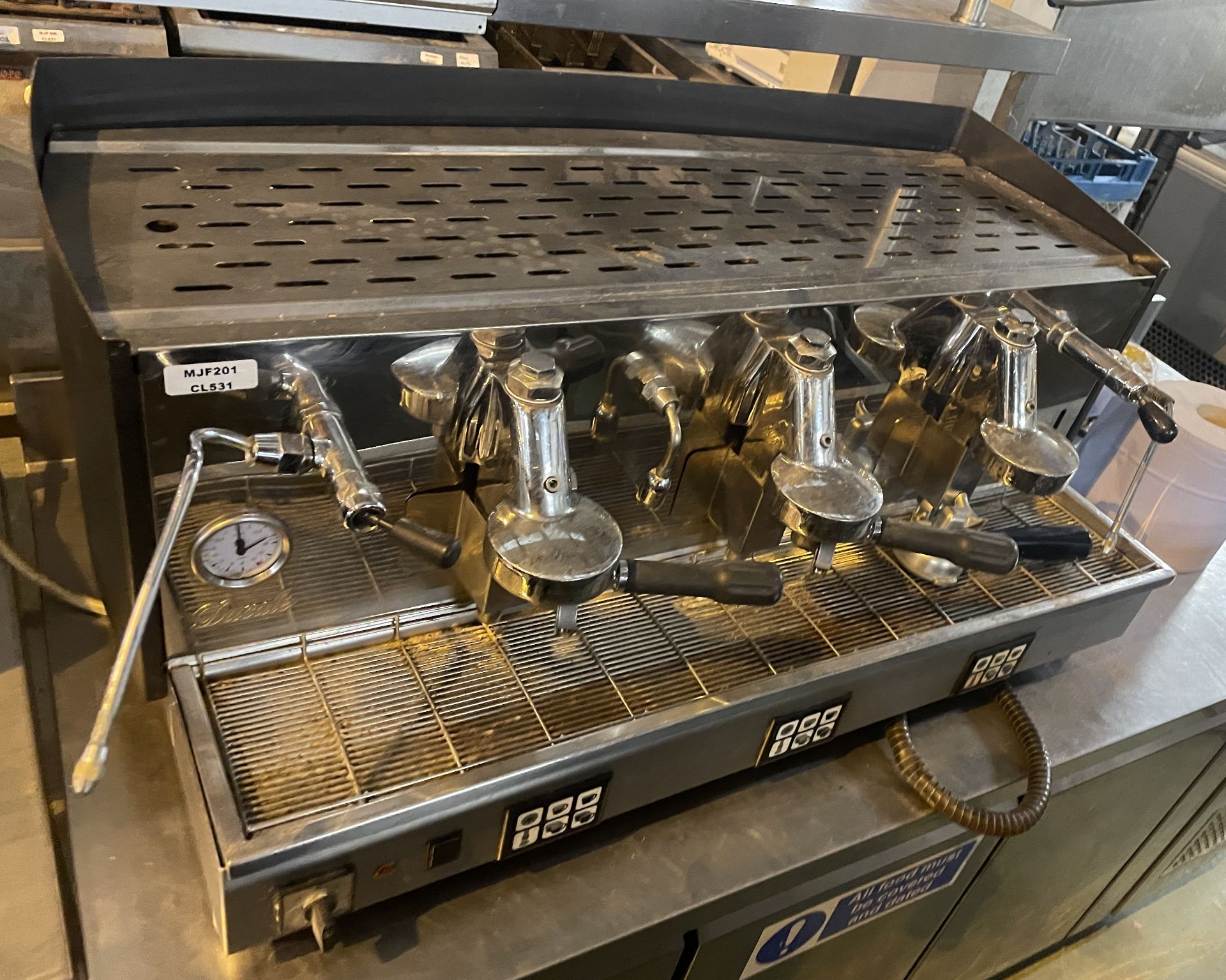 1 x Fiorenzato Ducale 3 Group Espresso Coffee Machine - Image 10 of 10