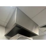 1 x Overhead Extraction Canopy For Passthrough Dishwashers