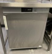 1 x Capital Cooling Royal Mk2 200LS Undercounter Freezer With Silver Finish - 2019 Model