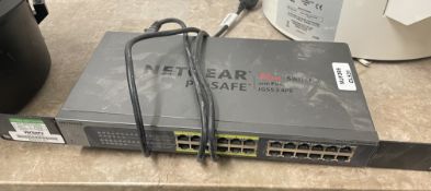 1 x Netgear ProSafe Plus JGS524PE Network Switch