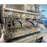 1 x Astoria 3 Group Commercial Espresso Coffee Machine With a Stainless Steel Finish