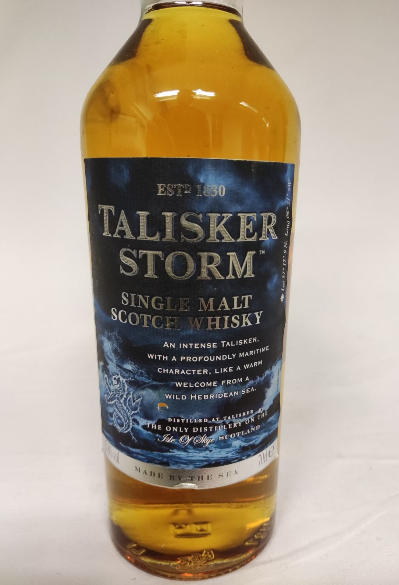 1 x Bottle of Talisker Storm Single Malt Scotch Whisky - 70cl - Retail Price £46 - Ref: WAS447/ - Image 2 of 7