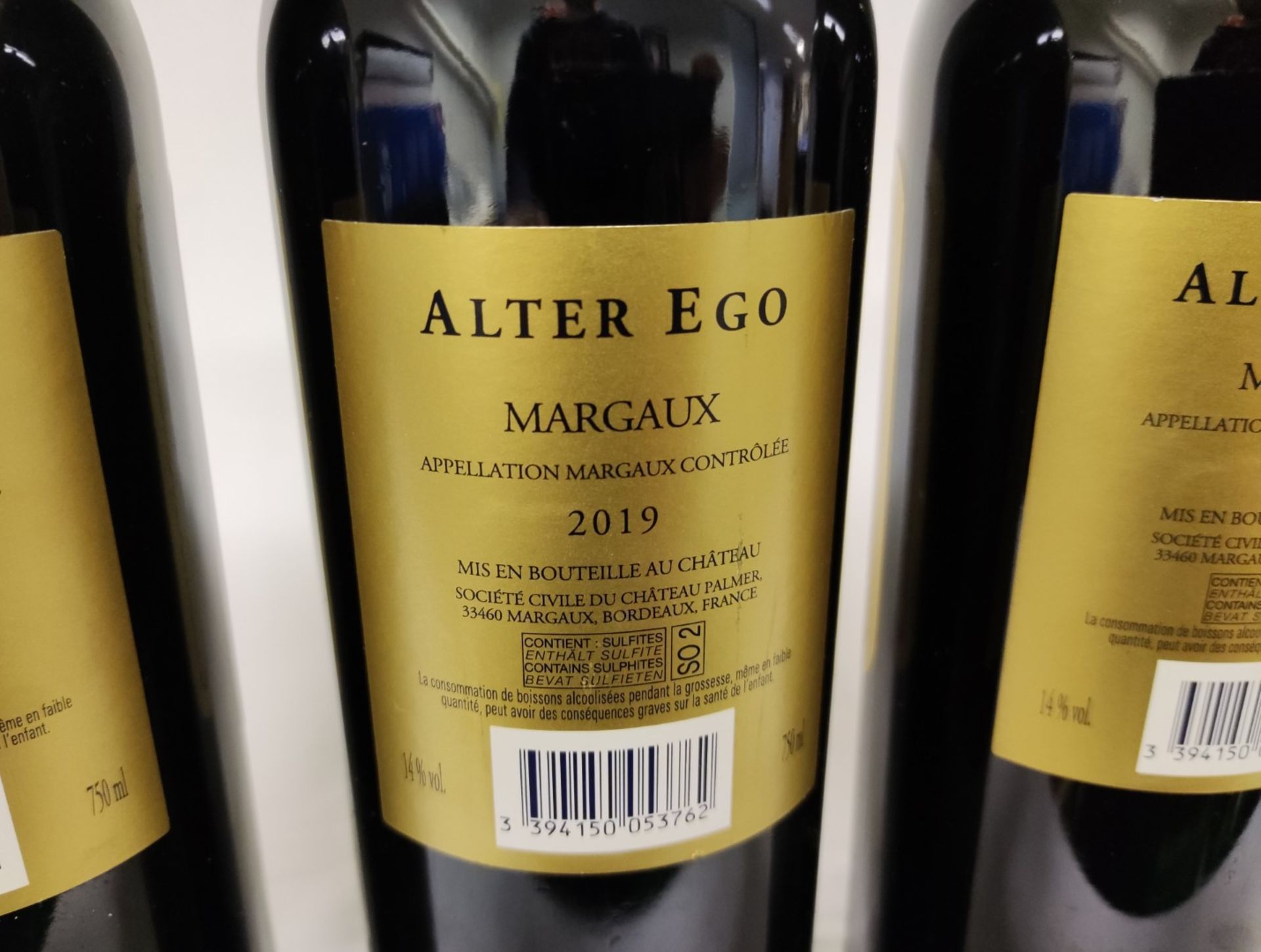 3 x Bottles of 2019 Alter Ego De Palmer Red Wine - Retail Price £195 - Ref: WAS334/CR3- CL866 - Loca - Image 5 of 6