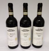 3 x Bottles of 2008 Barolo Falleto Di Bruno Giacosa Red Wine - Retail Price £540 - Ref: WAS308/CR1-