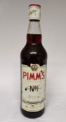 1 x Bottle of Pimms No.1 Spirit Drink - 70cl - Retail Price £18 - Ref: WAS472/CR11 - CL866 -