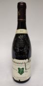 1 x Bottle of 2012 Henri Bonneau Chateauneuf-Du-Pape Red Wine - Retail Price £330 - Ref: WAS417/CR9-