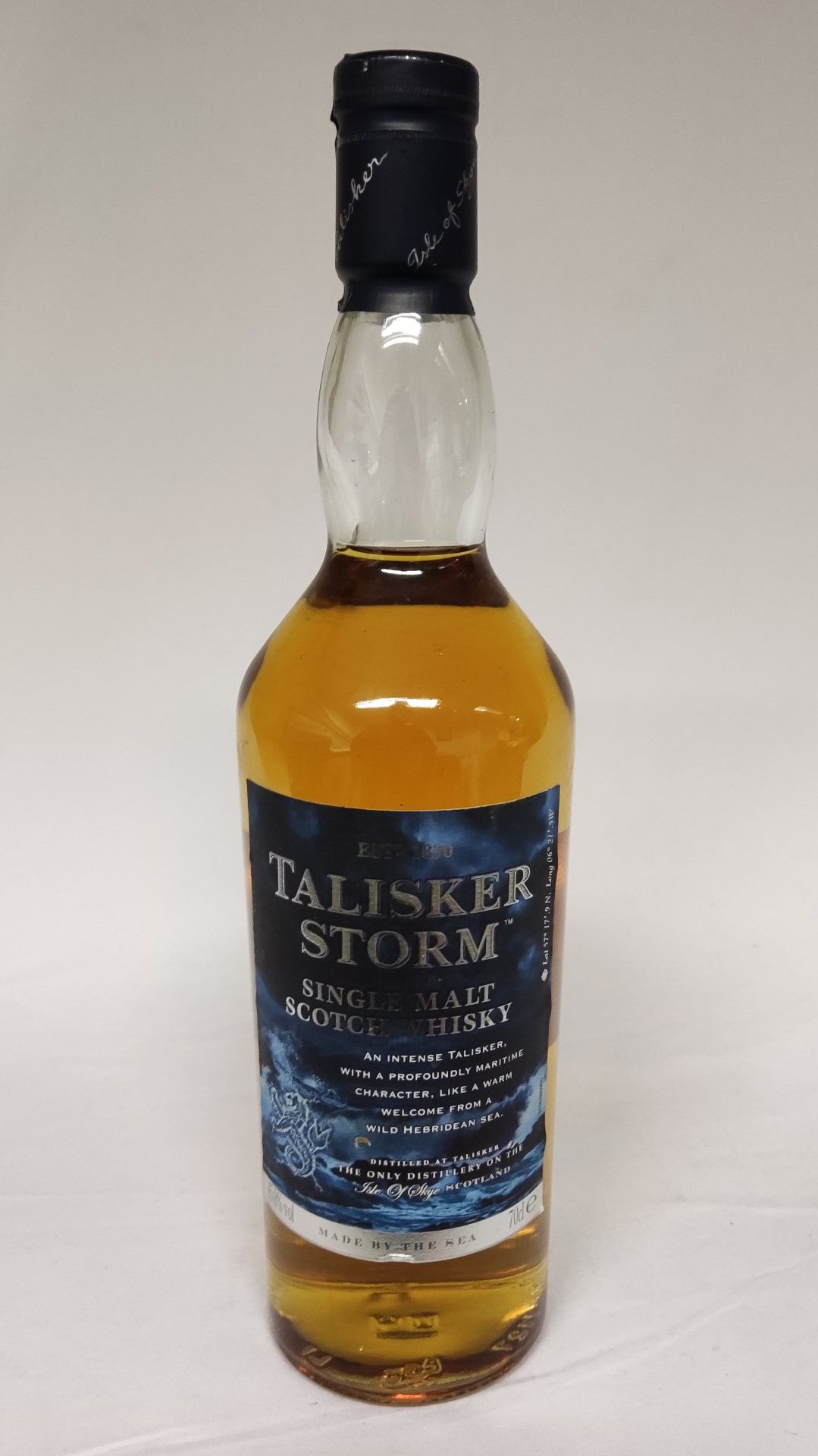 1 x Bottle of Talisker Storm Single Malt Scotch Whisky - 70cl - Retail Price £46 - Ref: WAS447/