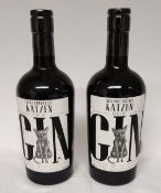 2 x Bottles of Schrodinger's Katzen Gin - Retail Price £90 - Ref: WAS363/CR6- CL866 - Location: Altr