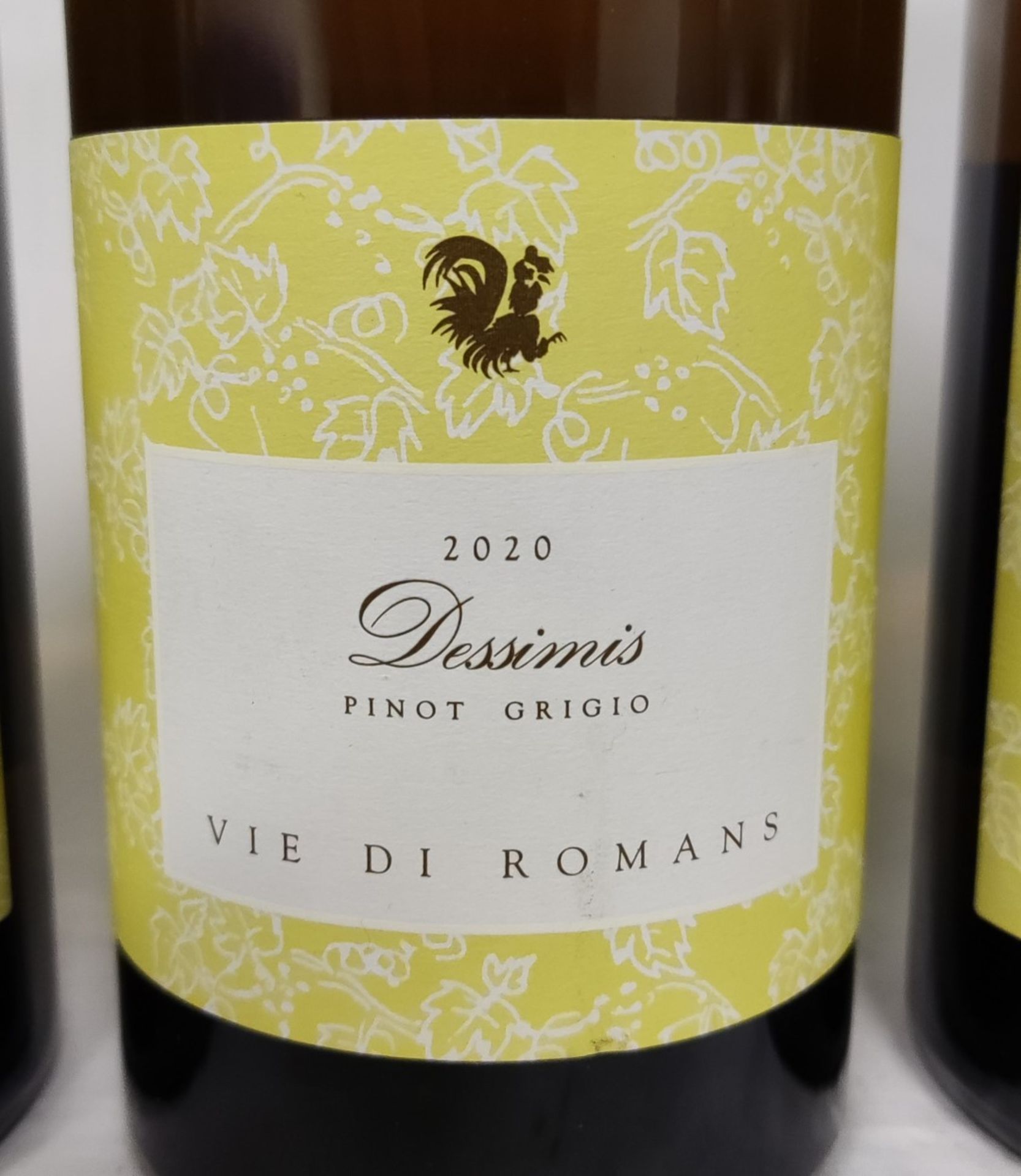 3 x Bottles of 2020 Vie Di Romans Dessimis Pinot Grigio White Wine - Retail Price £90 - Ref: WAS362/ - Image 3 of 6