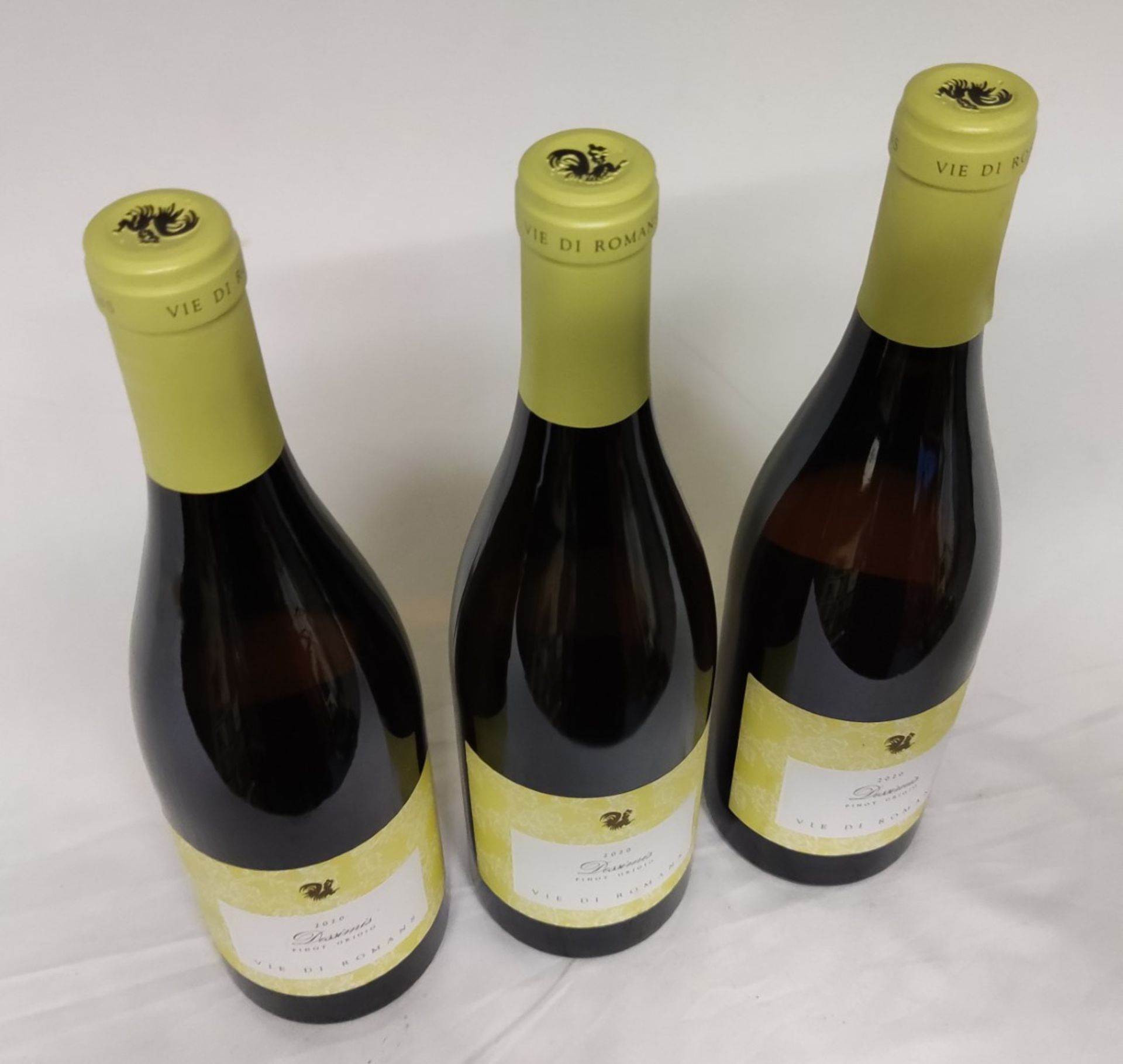 3 x Bottles of 2020 Vie Di Romans Dessimis Pinot Grigio White Wine - Retail Price £90 - Ref: WAS362/ - Image 4 of 6