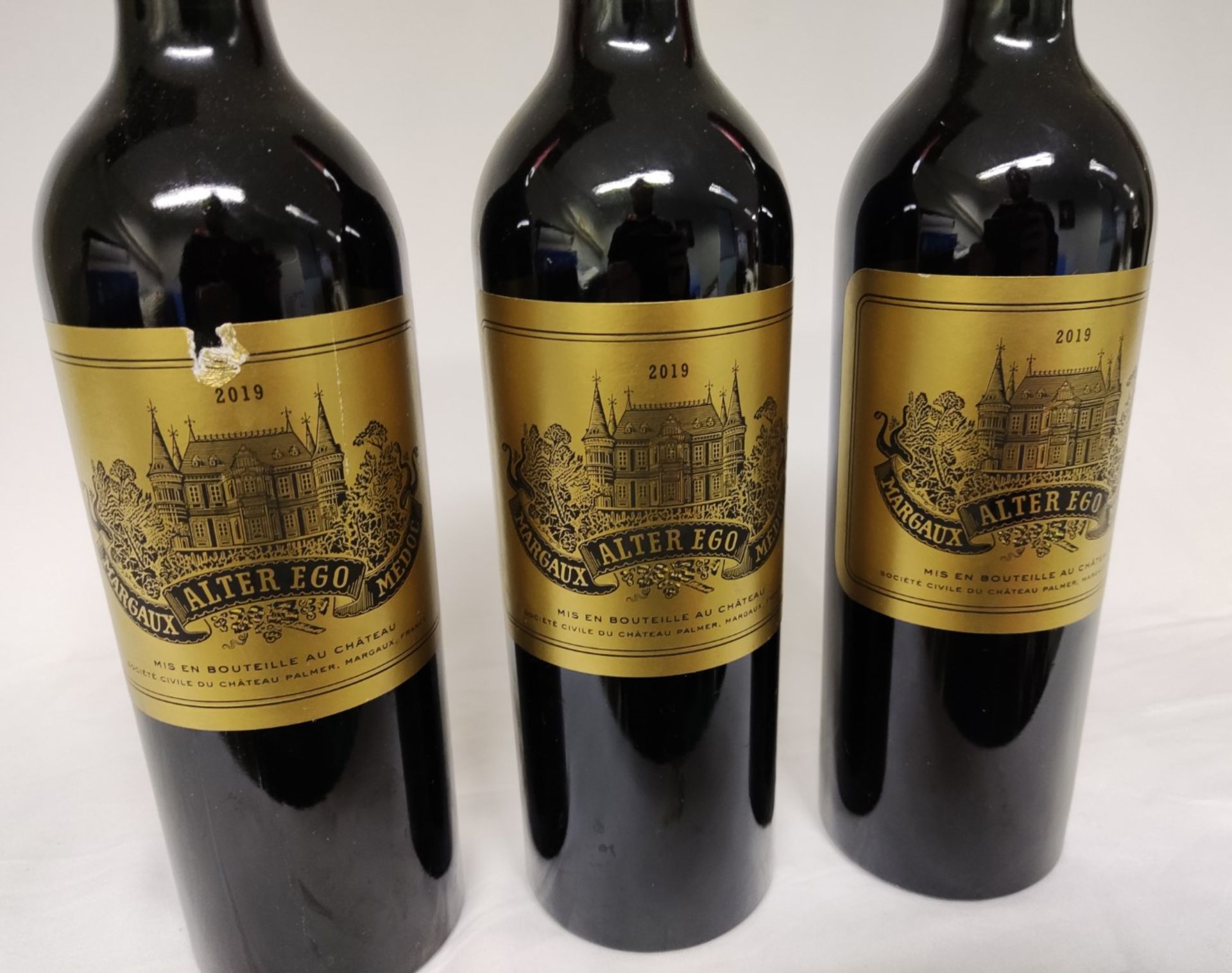 3 x Bottles of 2019 Alter Ego De Palmer Red Wine - Retail Price £195 - Ref: WAS334/CR3- CL866 - Loca - Image 2 of 6