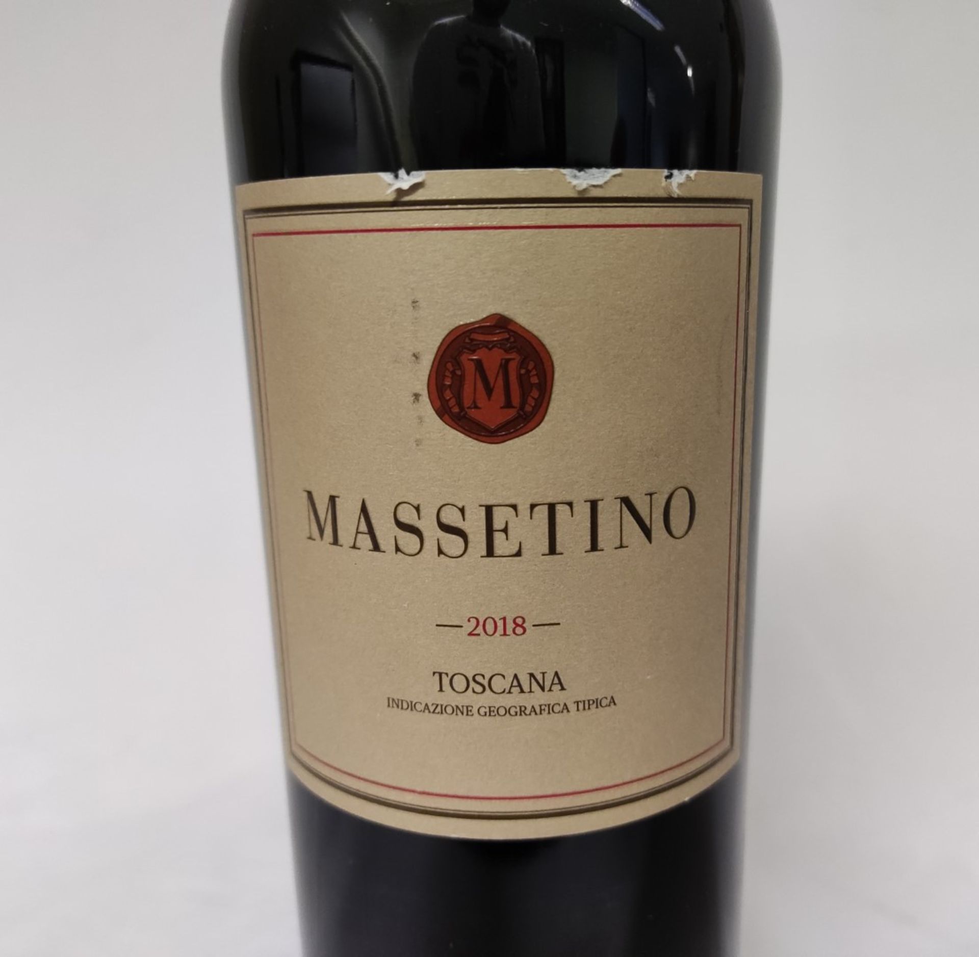 1 x Bottle of 2018 Massetino Toscana IGT Red Wine, Tuscany, Italy - Retail Price £375 - Ref: WAS315/ - Image 2 of 6