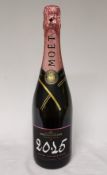 1 x Bottle of 2015 Moet &amp; Chandon Champagne Grand Vintage Rose - Retail Price £75 - Ref: WAS369/