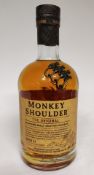 1 x Bottle of Monkey Shoulder Blended Malt Scotch Whiskey - 70cl - Retail Price £30 - Ref: WAS439/