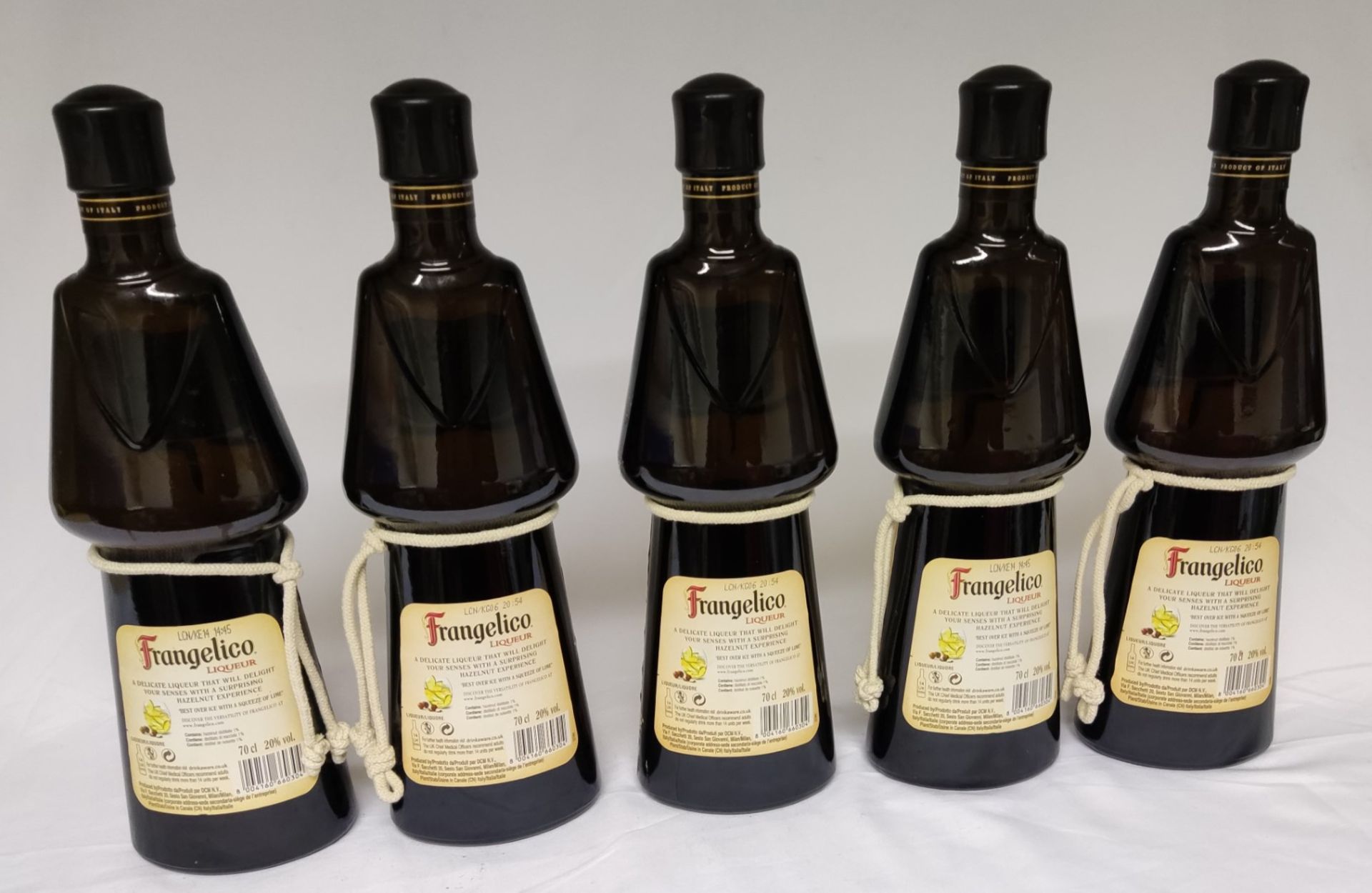 5 x Bottles of Frangelico Italian Hazelnut Liqueur - Retail Price £100 - Ref: WAS356/CR5- CL866 - Lo - Image 4 of 6