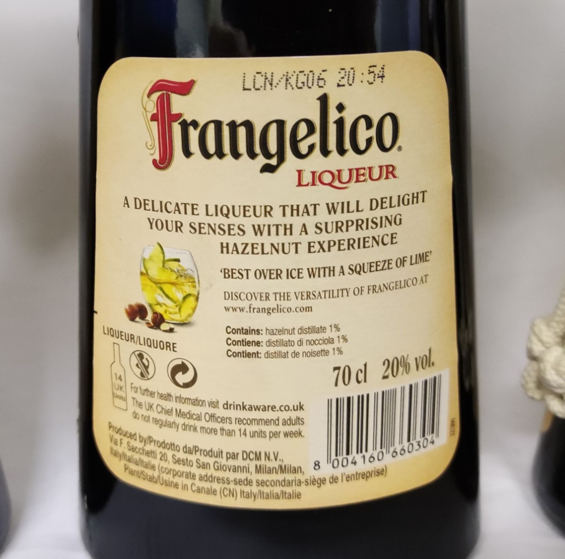 5 x Bottles of Frangelico Italian Hazelnut Liqueur - Retail Price £100 - Ref: WAS356/CR5- CL866 - Lo - Image 6 of 6
