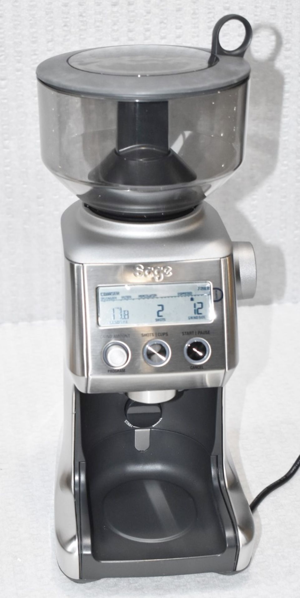 1 x SAGE Smart Grinder Pro™ Coffee Grinder, Stainless Steel - Original Price £210.00 - Image 4 of 14