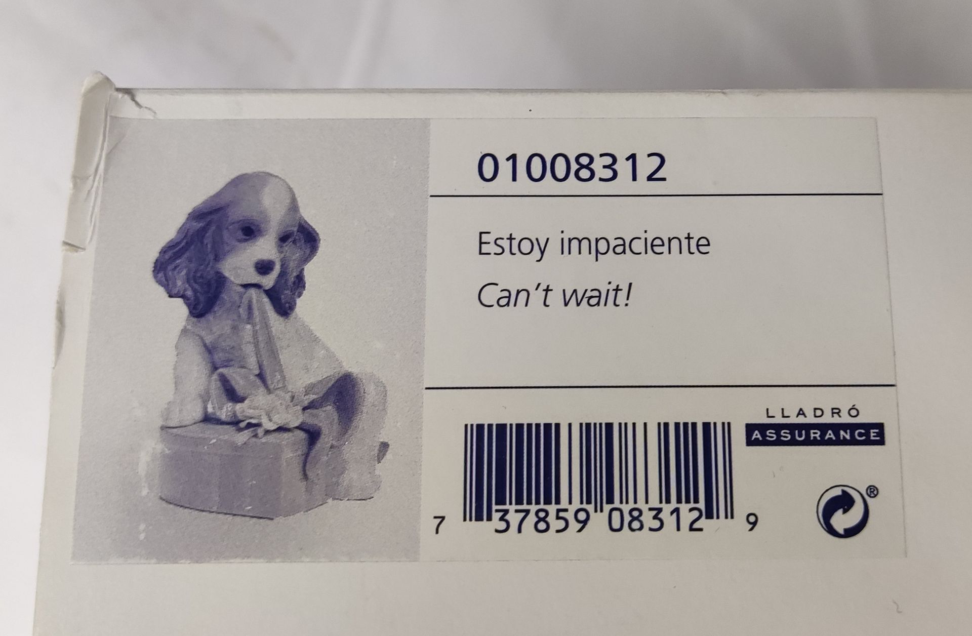 1 x LLADRO Can't Wait Puppy Dog Porcelain Figurine - New/Boxed - RRP £330 - Ref: /HOC244/HC5 - CL987 - Image 22 of 22