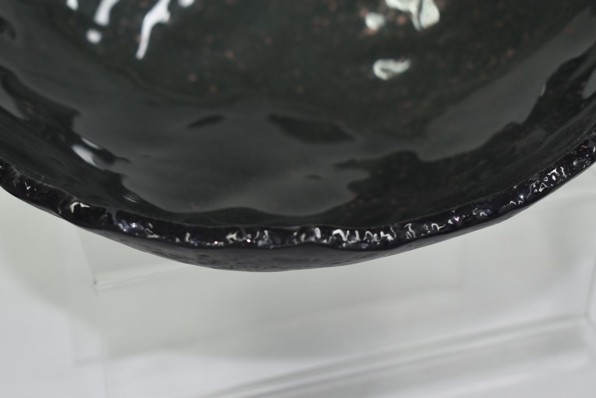 4 x Pordamsa Craft Glass Cosmos Dinner Bowls - Handcrafted Unique Dinnerware - Inspired by the Magic - Image 11 of 11
