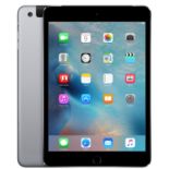 1 x Apple iPad Mini 4 Cellular - 128gb in Space Grey - Model MK8D2B/A - A8 Processor - 7.9" Screen