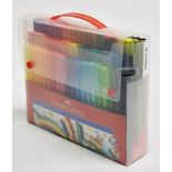 1 x FABER-CASTELL 80-Pen Felt Tip Gift Set with OSMO Grab and Go Creative Storage Case - £70+ Value
