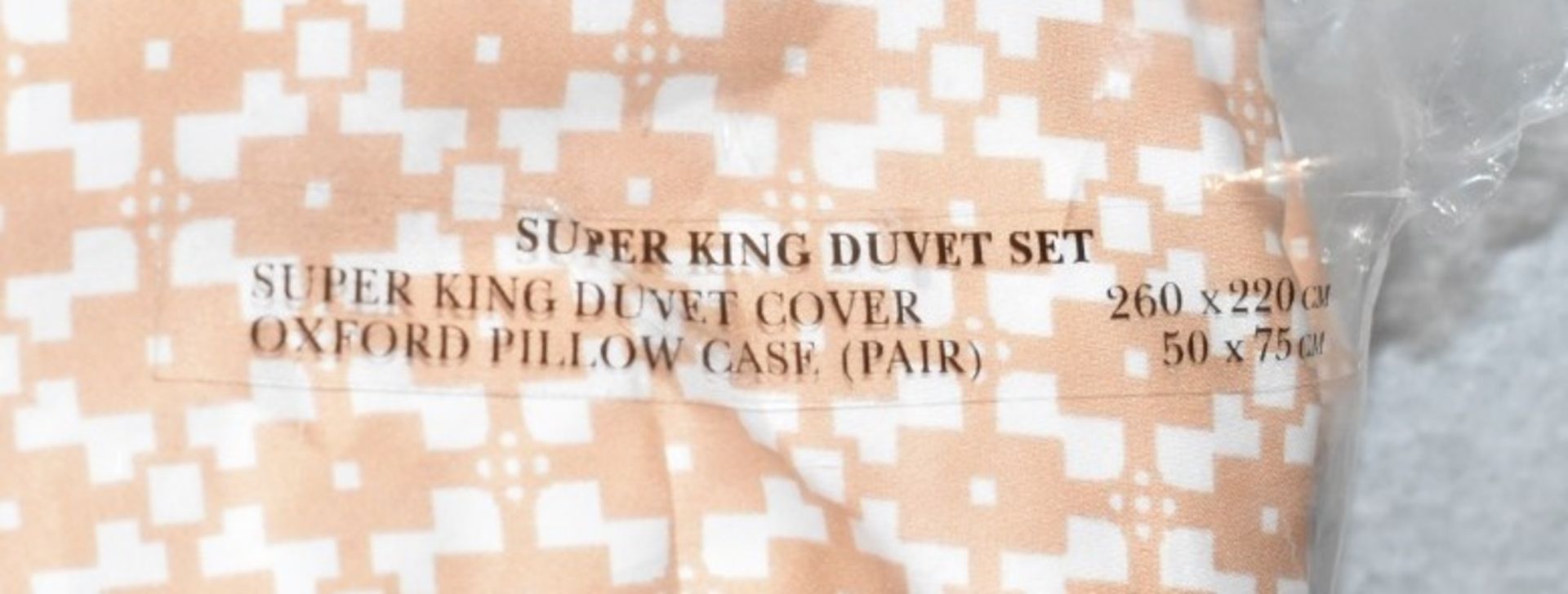 1 x HARRODS OF LONDON Vendome Egyptian Cotton Satin Super King Duvet Cover Set 260x220 - RRP £499.00 - Image 7 of 7