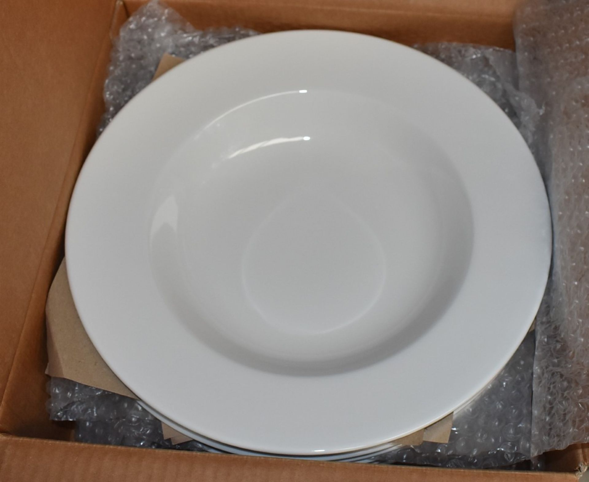 6 x RAK Porcelain Banquet 30cm Ivory Porcelain Deep Dinner Plates - Type: BADP30 - New Boxed Stock - - Image 3 of 6