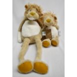 MOULIM ROTY Perent and Child Lion Plush Toys, Set Of 2 - Total Original Price £57.90