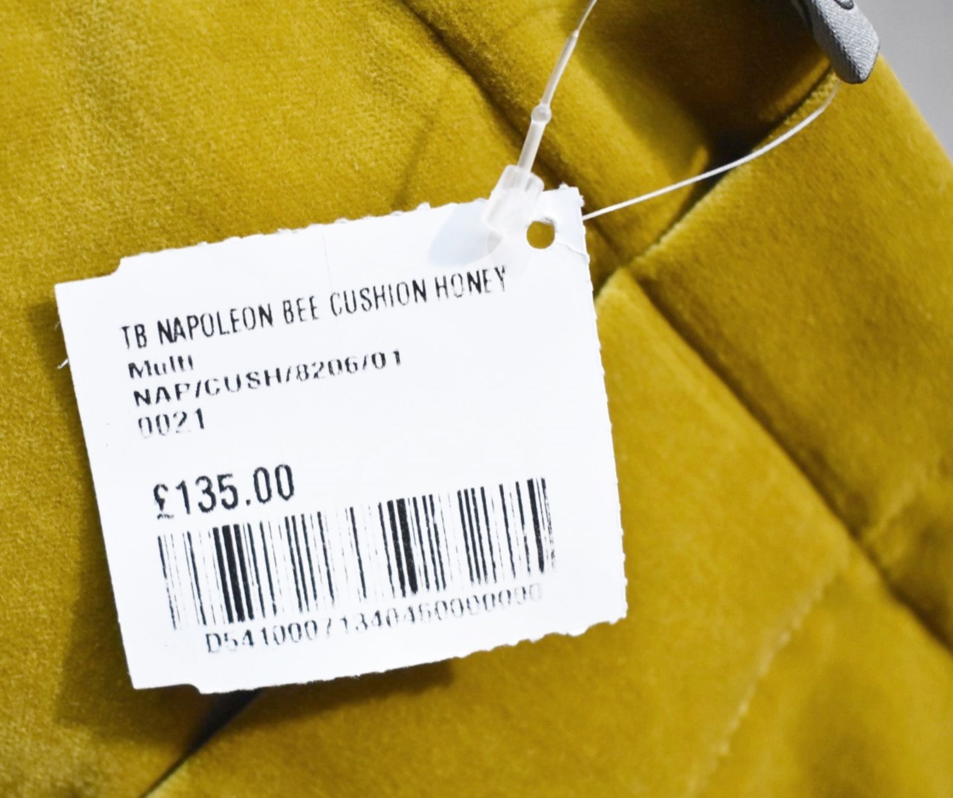 1 x TIMOROUS BEASTIES Napoleon Bee Cushion, in Honey Yellow - Original Price £135.00 - Image 5 of 7