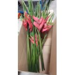 60 x Premium Artificial Flowers - Window Display Props - Ref: HAS1517 / WH2-SCT - CL987 -