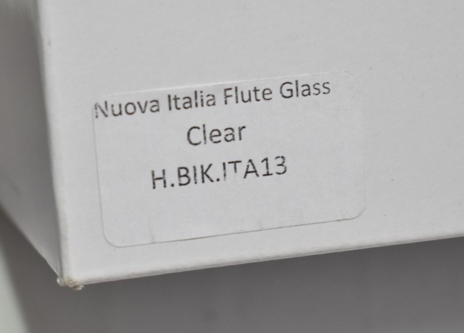 Set Of 6 x MARIO LUCA GIUSTI 'Nuova Italia Synthetic Crystal' Flutes, 150ml - Original Price £150.00 - Image 3 of 10