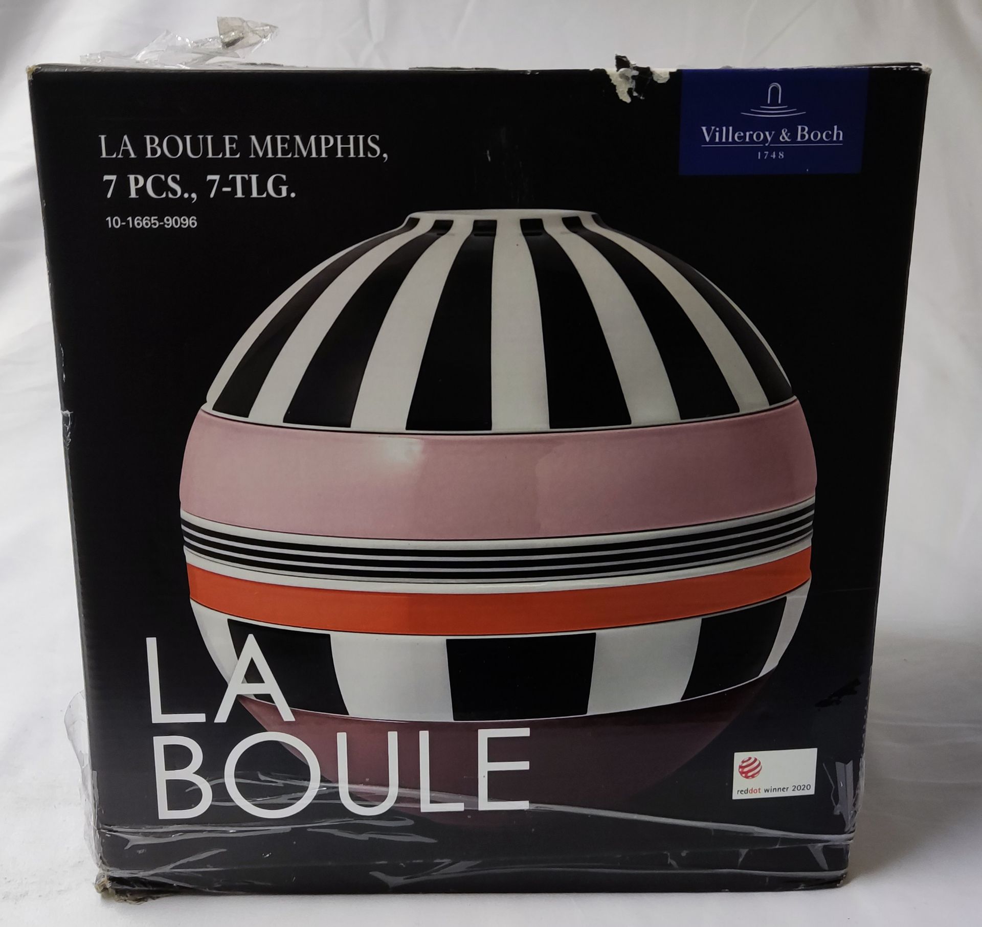 1 x VILLEROY & BOCH La Boule Memphis Plate/Bowl Set, 7 Piece Set - Read Condition - Boxed - RRP £415 - Image 12 of 18