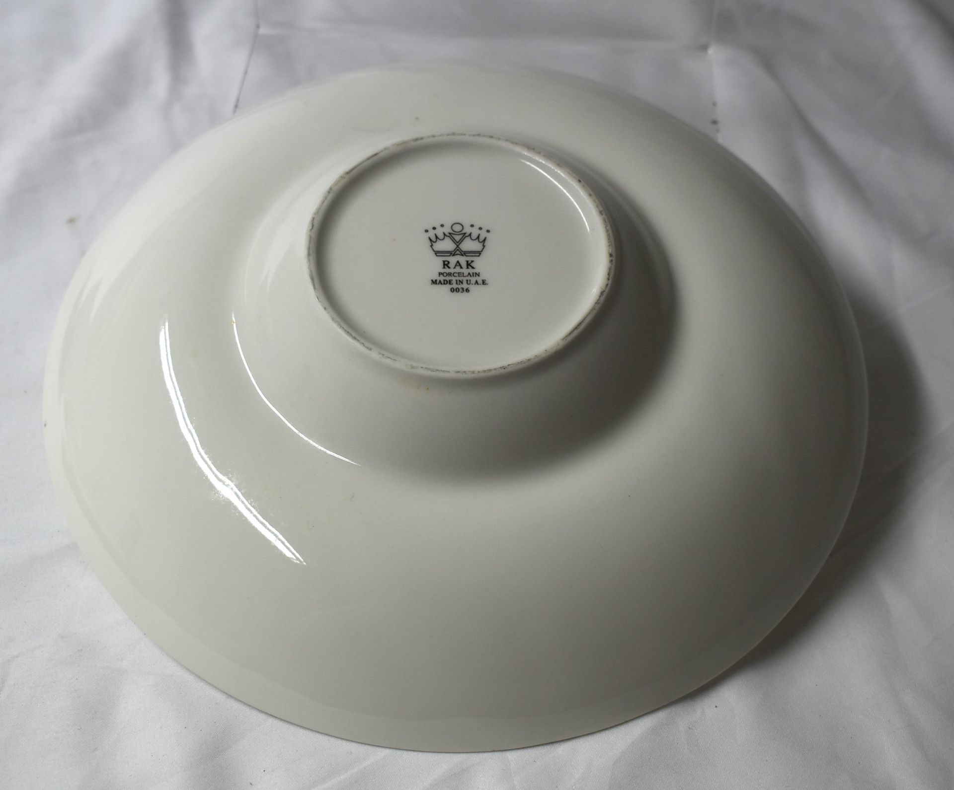 9 x RAK Porcelain Banquet 26cm Ivory Porcelain Wide Rim Soup Bowls - CL011 - Ref: PX278 - - Image 2 of 6