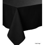 1 x ALEXANDRE TURPAULT Florence Noir Tablecloth 170X250Cm - New/Boxed - RRP £399 - Ref: /HOC227/