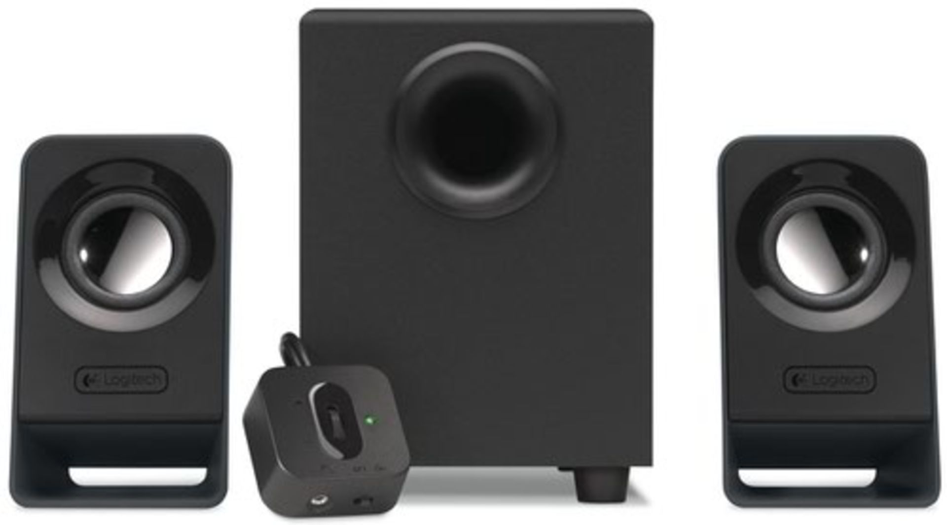 1 x Logitech Z213 Compact Multimedia PC Speaker System With Subwoofer - New Boxed Stock - Ref: - Image 5 of 5