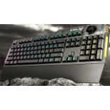 1 x Asus TUF K1 RGB Gaming Keyboard - Brand New and Boxed - Features Volume Control, Side Light