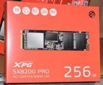1 x Adata XPG SX8200 Pro 256GB M.2 SSD PCIe Gen3x4 Internal Solid State Drive - Brand New and