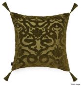 1 x HOUSE OF HACKNEY Large Velvet Anaconda Cushion (60cm x 60cm) - Original Price £245.00