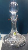 1 x WATERFORD Lismore Lead Crystal Decanter - Unused Boxed Stock