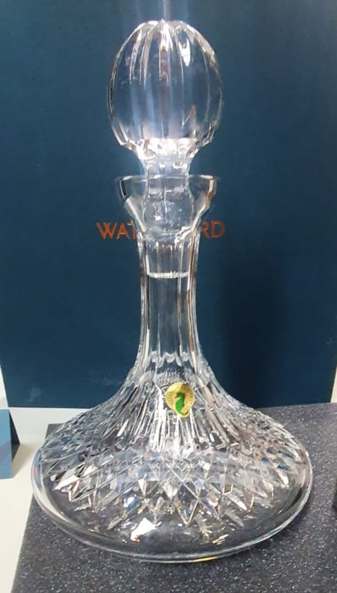 1 x WATERFORD Lismore Lead Crystal Decanter - Unused Boxed Stock