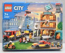 1 x LEGO City Fire Brigade with Truck - Original Price £89.95 - Unused Boxed Stock - Ref: HAS2310/