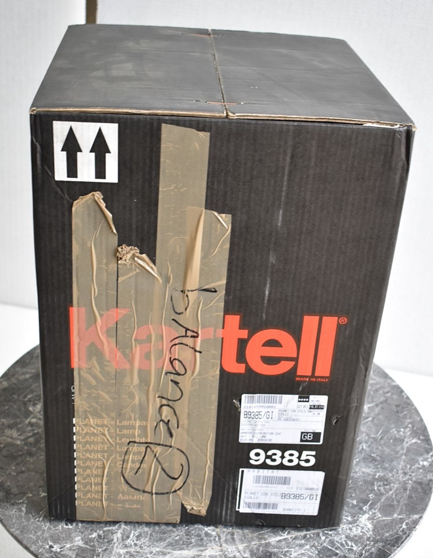 1 x KARTELL 'Planet' Designer Table Lamp In Yellow - Sealed Boxed Stock - Original RRP £524.00 - Image 8 of 8