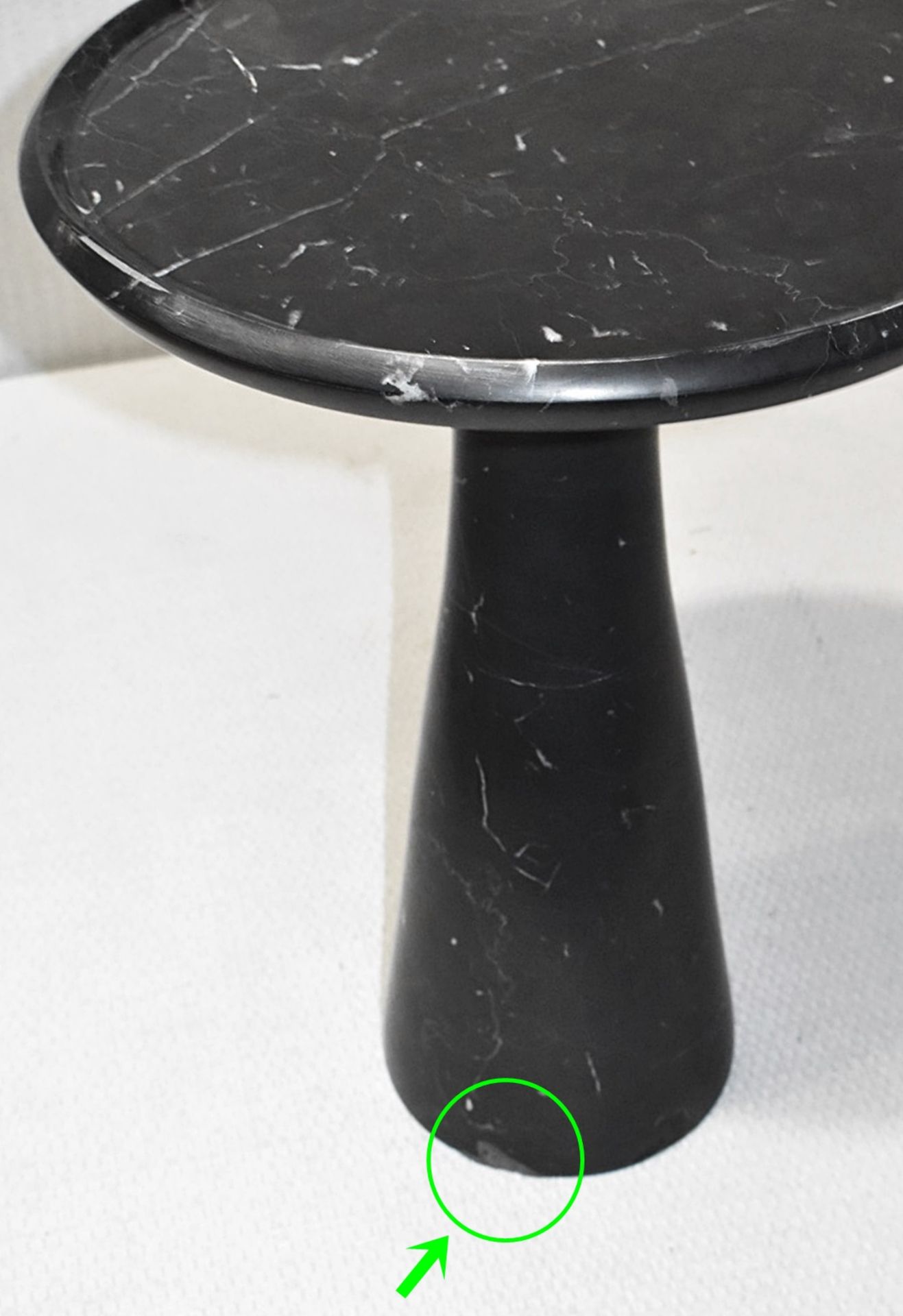 1 x EICHHOLTZ 'Pompano' Luxury Black Marble Low Side Table - Original RRP £2,405 - Image 4 of 6