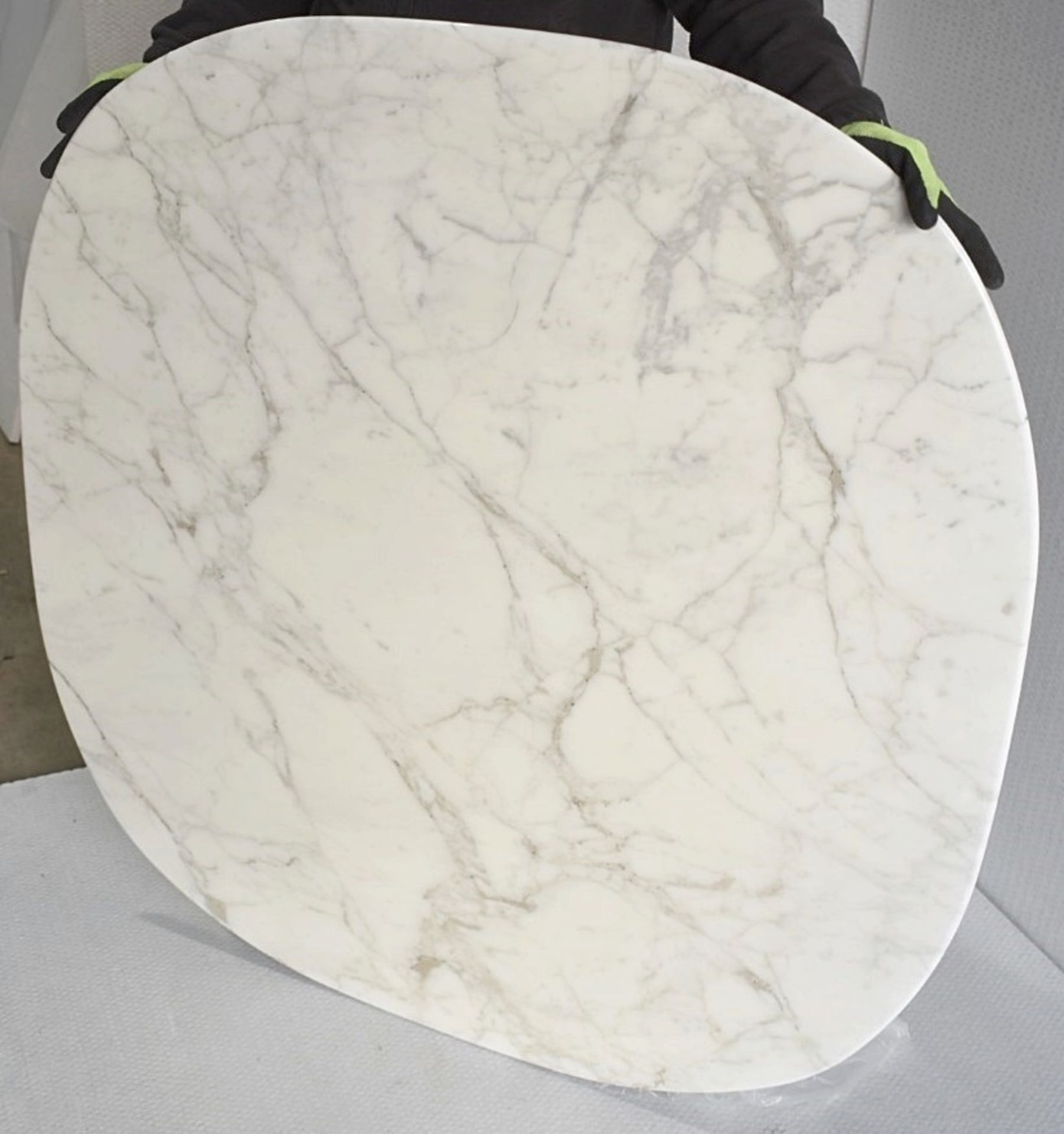 1 x B&B ITALIA / MAXALTO Pathos Luxury Calacatta Marble Topped Coffee Table - Original Price £5,200 - Image 4 of 15